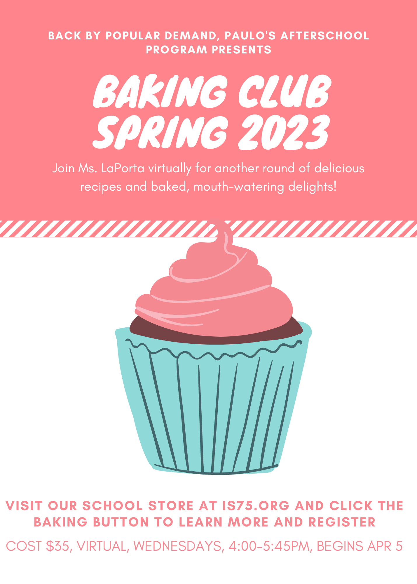 Baking Club Flyer