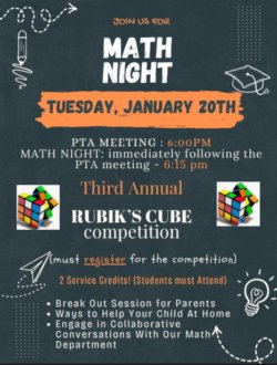 MATH NIGHT FLYER 